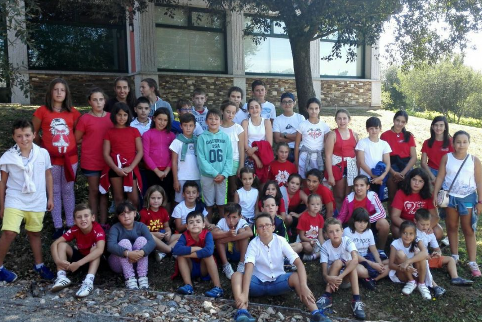 Los ludoexploradores visitaron la Casa Grande de Xanceda.